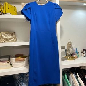 Calvin Klein cocktail Blue Dress